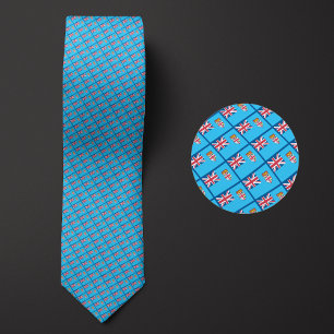 Flag of Fiji Pattern Tie