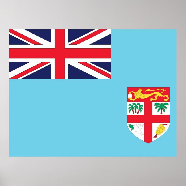Flag of Fiji Poster (Front)