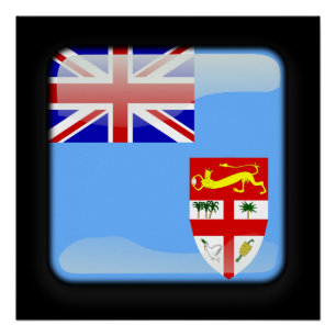Flag of Fiji Poster