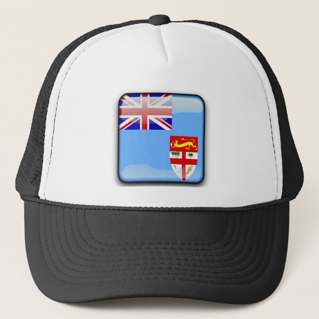 Flag of Fiji Trucker Hat (Front)