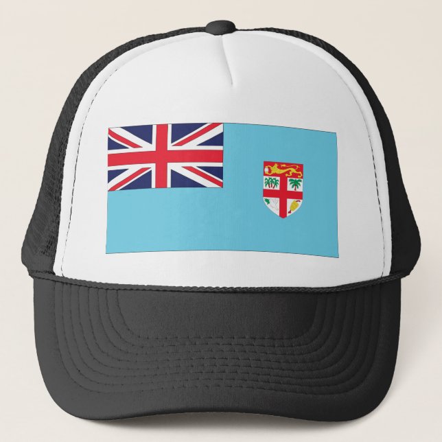 Flag of Fiji Trucker Hat (Front)