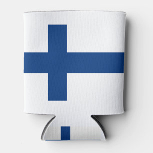 Flag of Finland Can Cooler