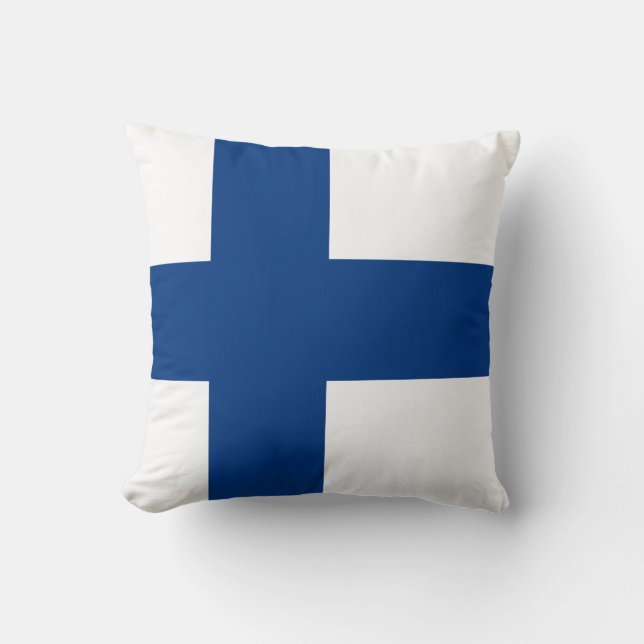 Flag of Finland Cushion (Front)