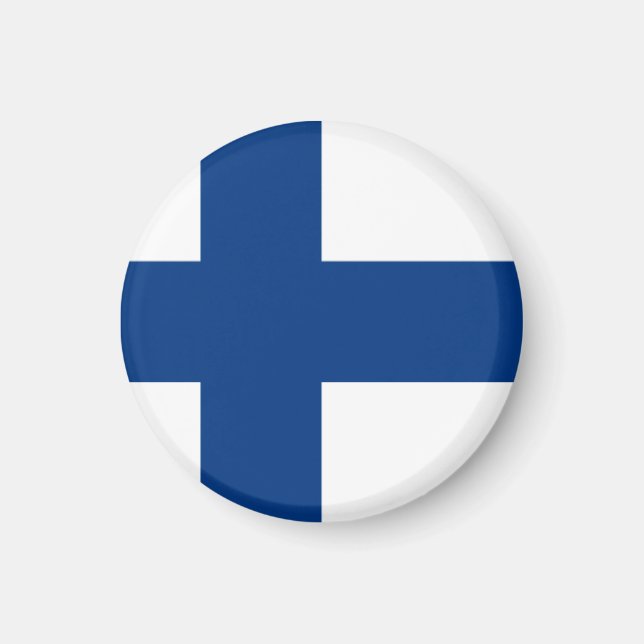 Flag of Finland Magnet (Front)