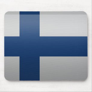 Flag of Finland Mouse Pad