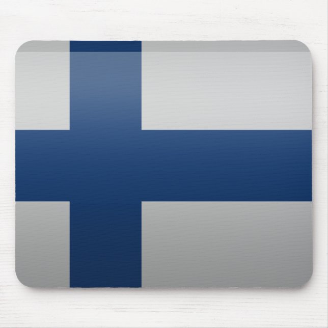 Flag of Finland Mouse Pad (Front)