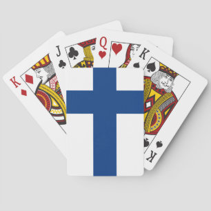 Flag of Finland Playing Cards