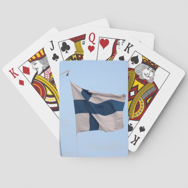 Flag of Finland Playing Cards (Back)