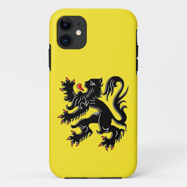 Flag of Flanders Case-Mate iPhone Case (Back)