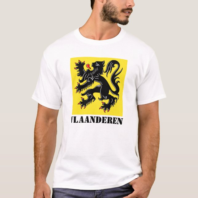 Flag of Flanders T-Shirt (Front)