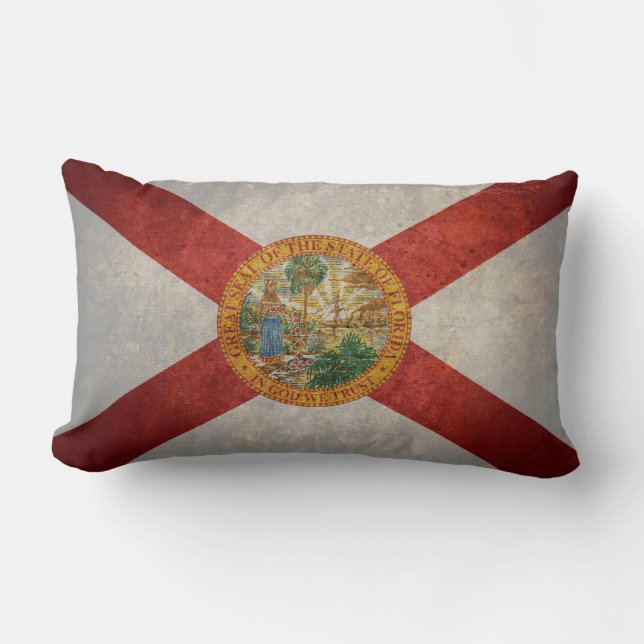 Flag of Florida Lumbar Cushion (Front)