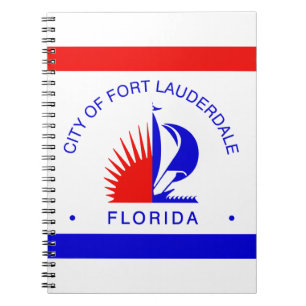 Flag of Fort Lauderdale, Florida Notebook