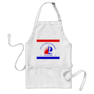 Flag of Fort Lauderdale, Florida Standard Apron