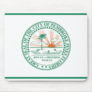 Flag of Fort Pembroke Pines, Florida Mouse Pad