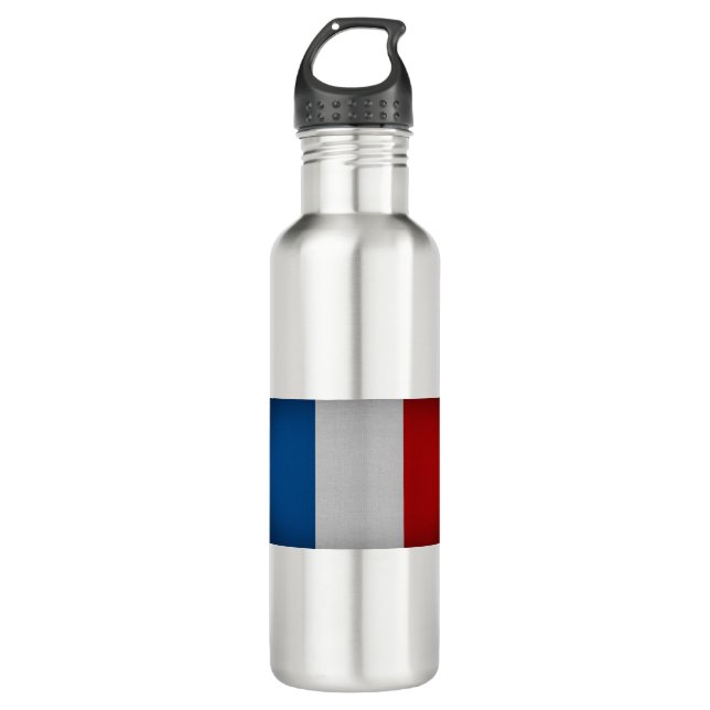 Flag of France 710 Ml Water Bottle (Front)