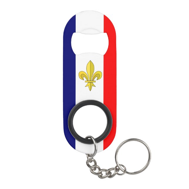 Flag of France Bottle Opener Beautiful (Back)