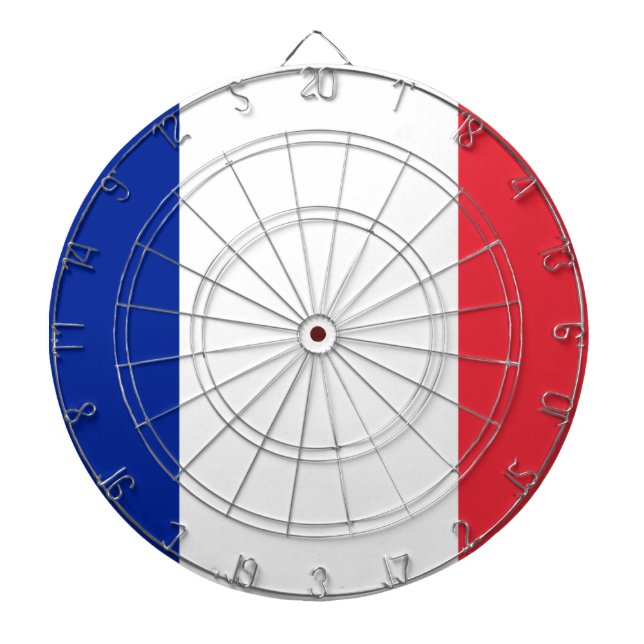 Flag of France Dartboard (Front)