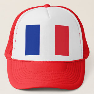 Flag of France; French Flag, Drapeau de la France Trucker Hat