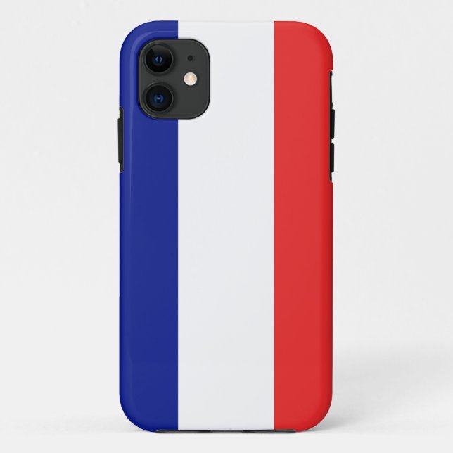 Flag of France French Tricolore Case-Mate iPhone Case (Back)