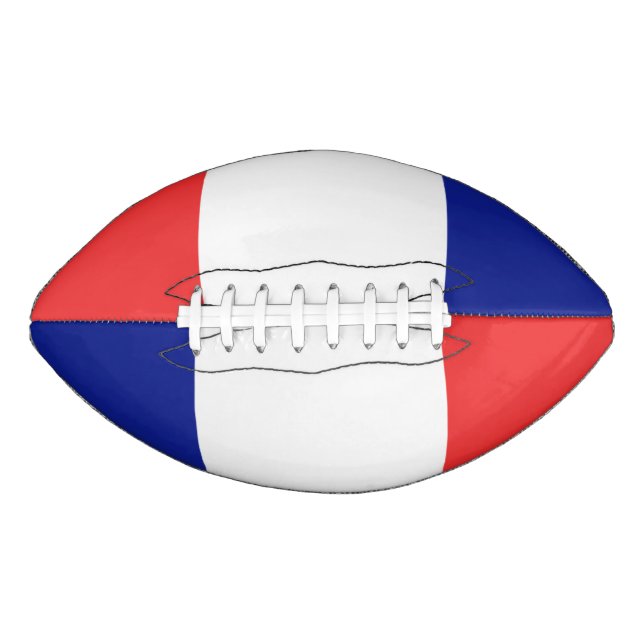 Flag of France French Tricolore Football (Front)