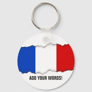 Flag of France Key Ring