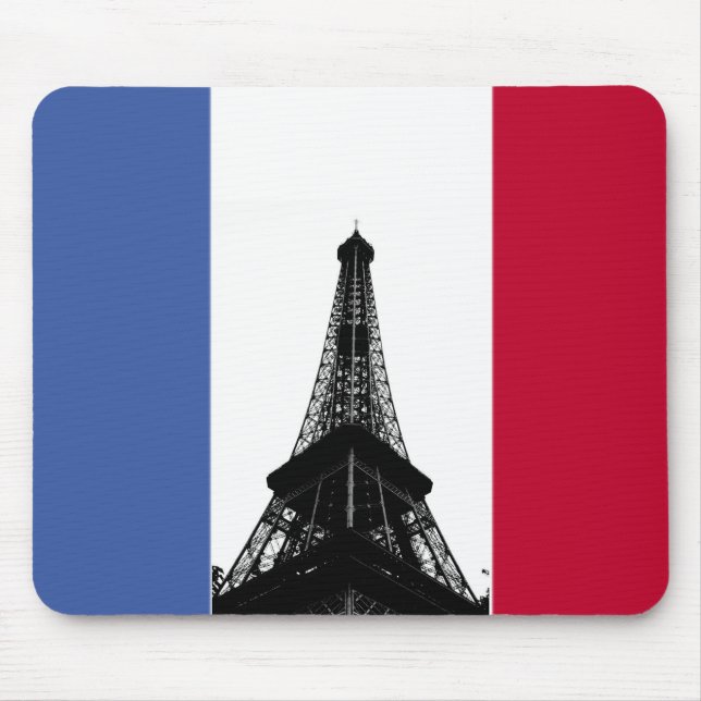Flag of France Mouse Pad (Front)