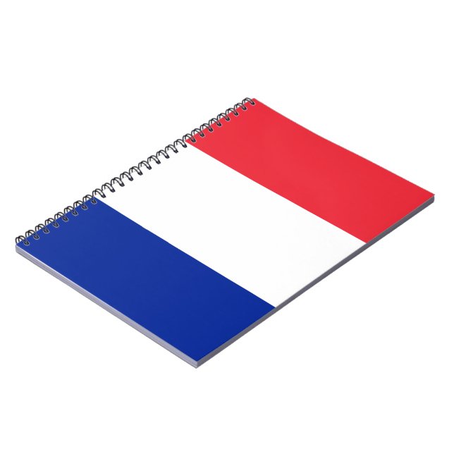 Flag of France Notebook (Left Side)