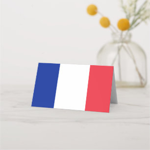 Flag of France Place Card