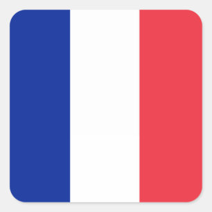 Flag of France Square Sticker