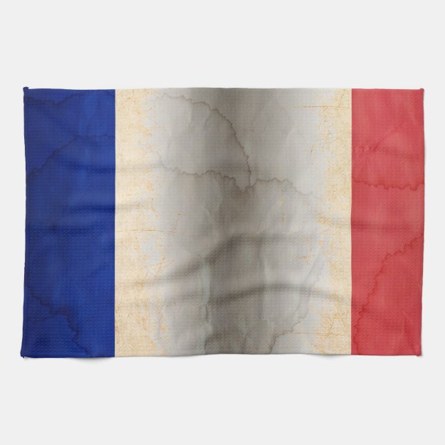 Flag of France Tea Towel (Horizontal)