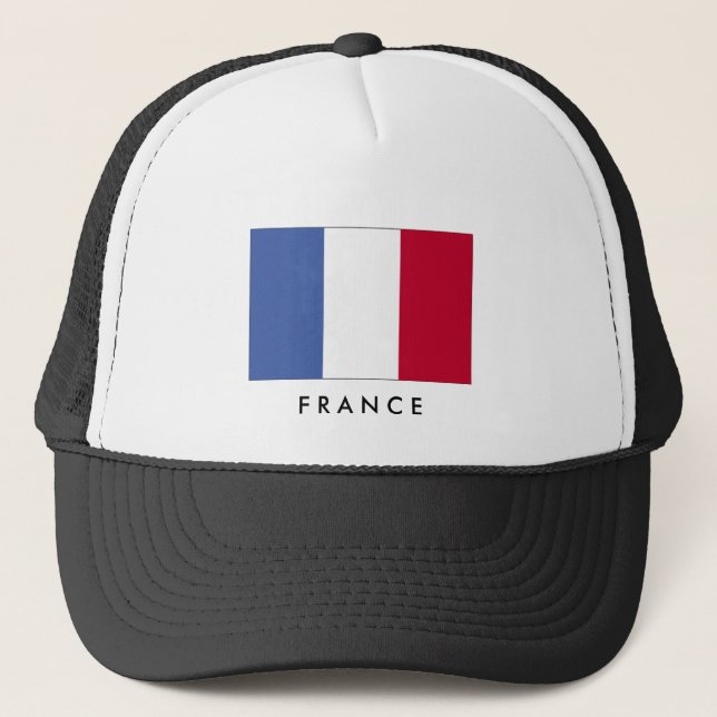 Flag of France Trucker Hat (Front)