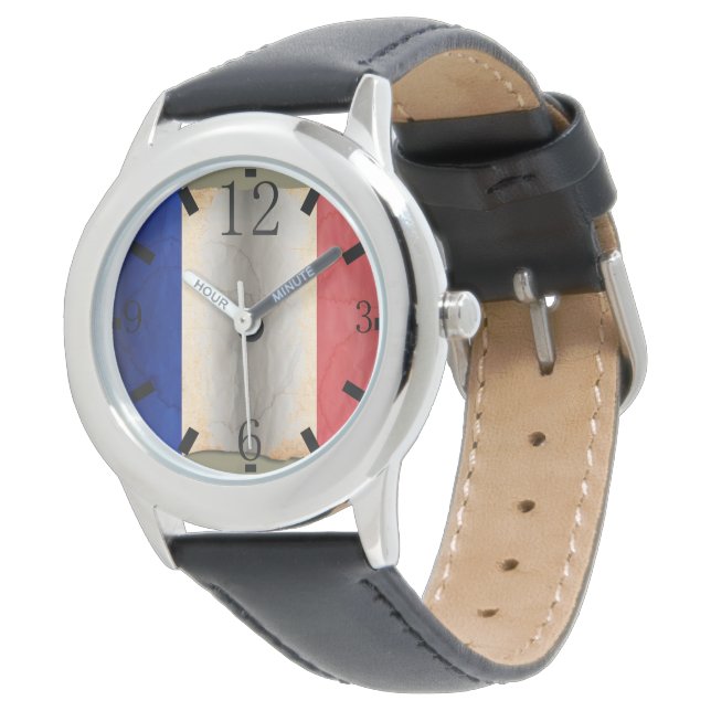 Flag of France Watch (Angled)