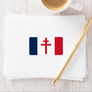 Flag of Free France Label