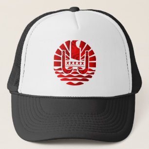 Flag of French Polynesia (red) Trucker Hat