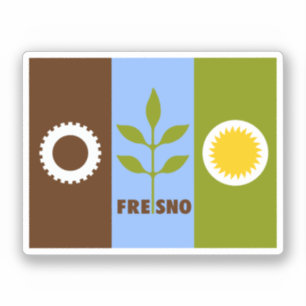 Flag of Fresno, California