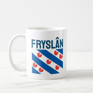 Flag of Friesland Coffee Mug