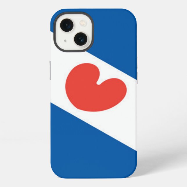 Flag of Friesland iPhone Case (Back)