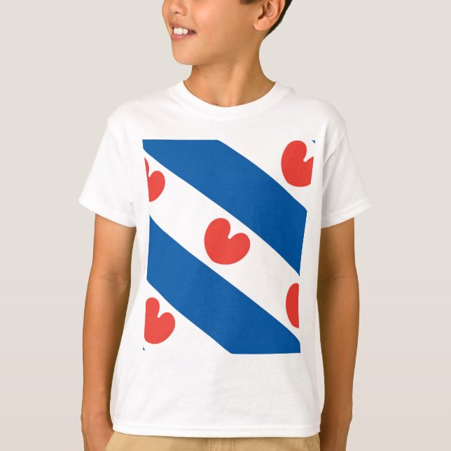 Flag of Friesland T-Shirt (Front)