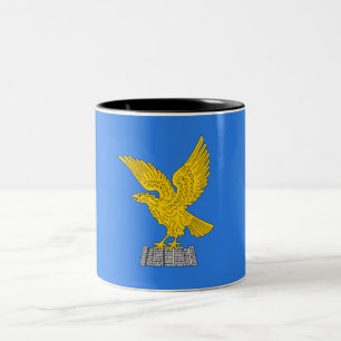 Flag of Friuli-Venezia Giulia (Italy) Two-Tone Coffee Mug