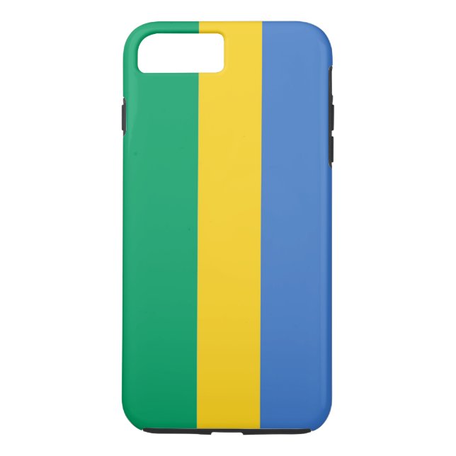 Flag of Gabon Case-Mate iPhone Case (Back)