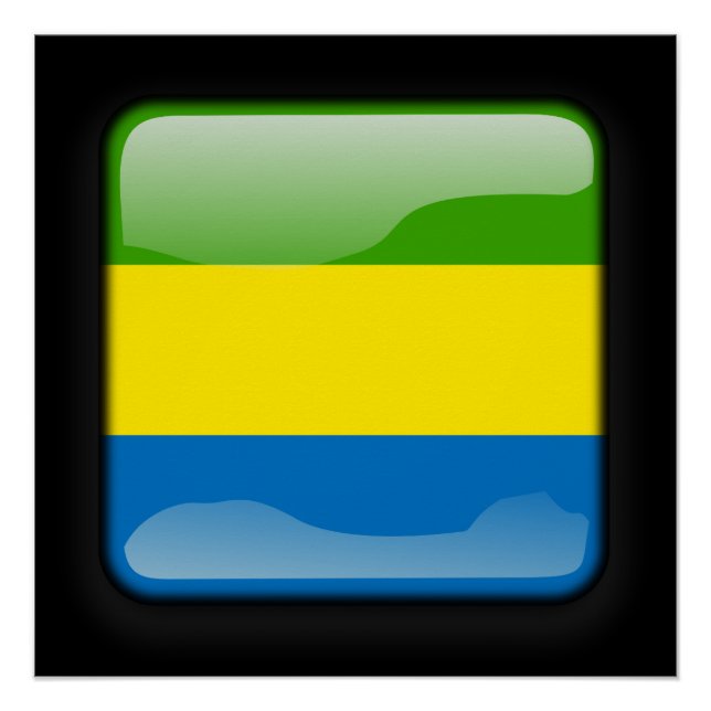 Flag of Gabon Poster (Front)