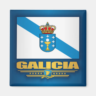 Flag of Galicia Magnet