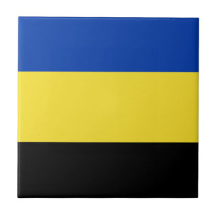 Flag of Gelderland Ceramic Tile
