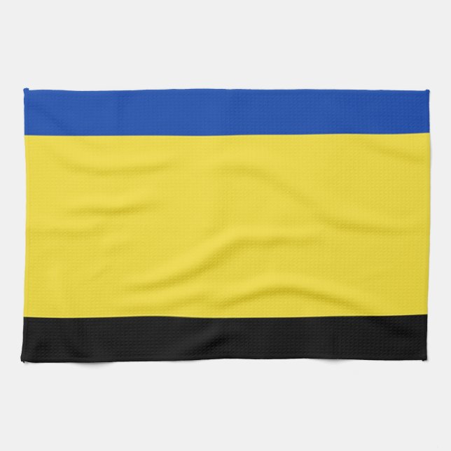 Flag of Gelderland Tea Towel (Horizontal)