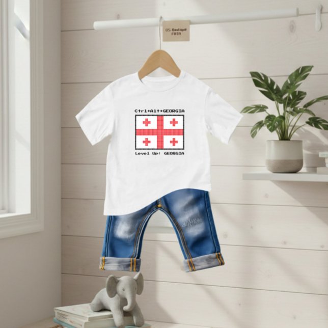 Flag of Georgia Baby T-Shirt (Creator Uploaded)