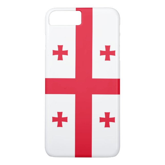 Flag of Georgia Case-Mate iPhone Case (Back)