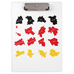 Flag of German States Clipboard