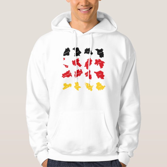 Flag of German States Hoodie (Front)