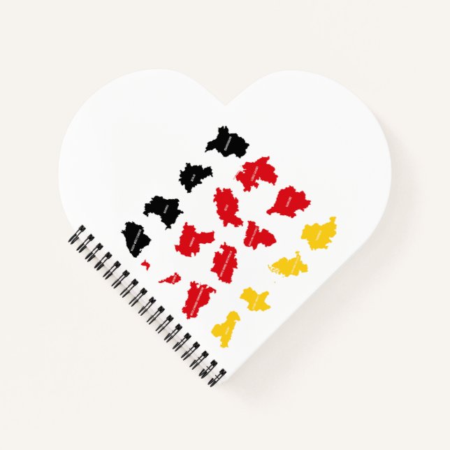Flag of German States Notebook (Front)