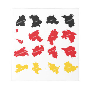 Flag of German States Notepad